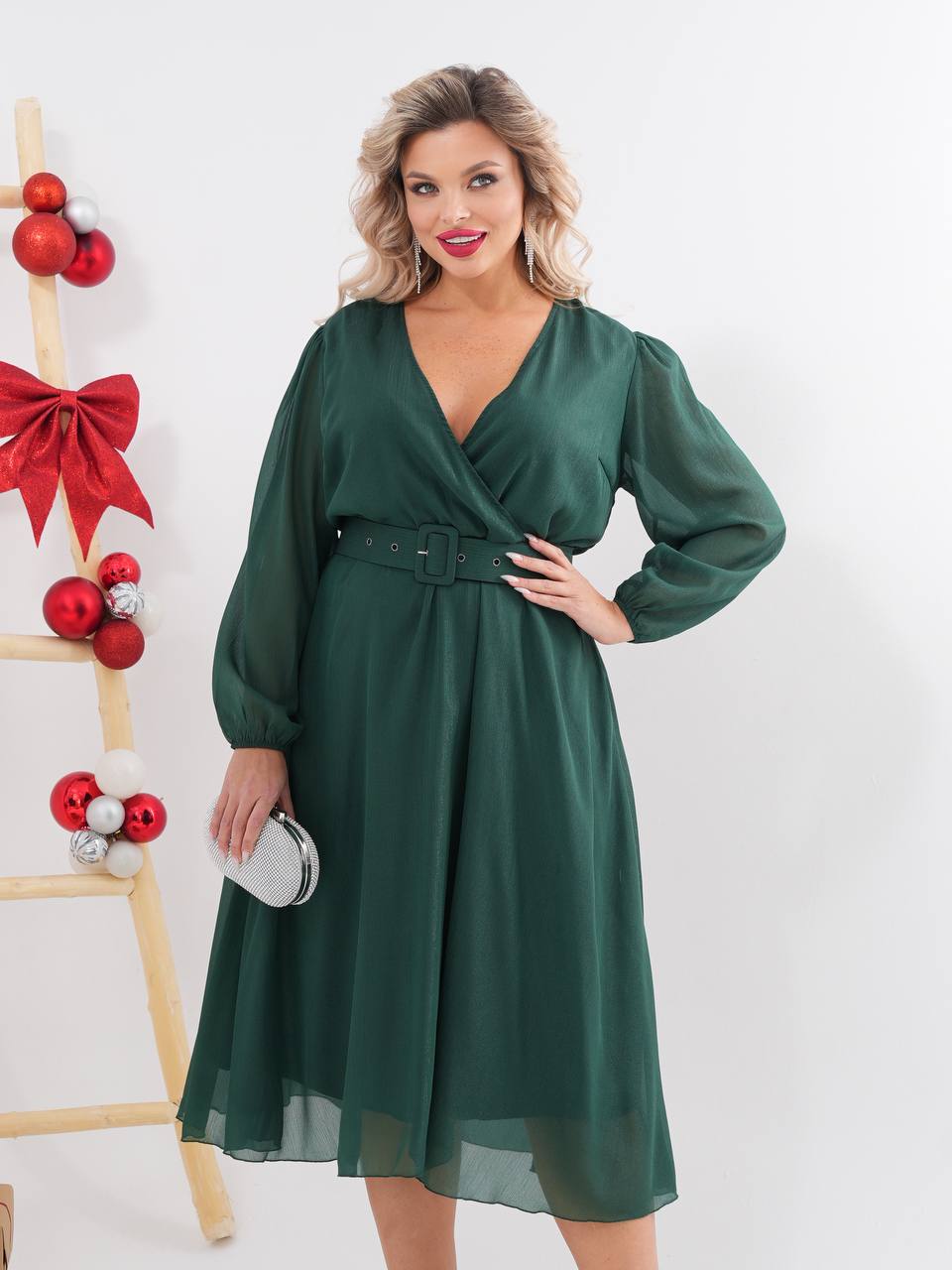 Платье из шифона